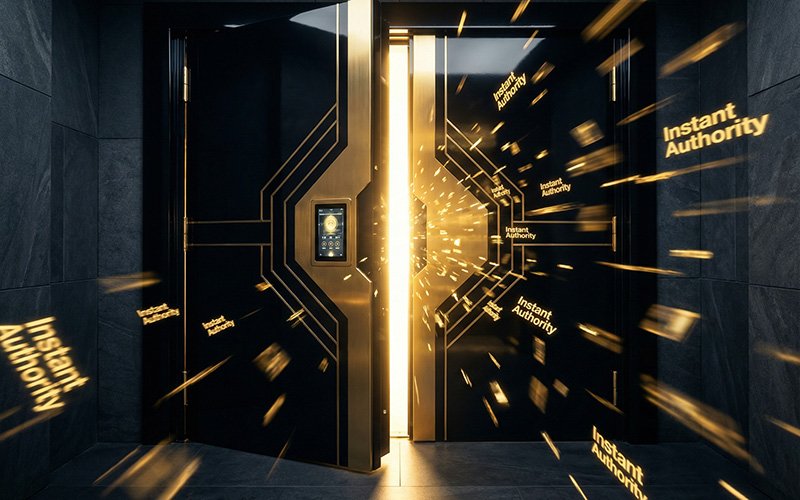 WE SELL TIME AND CREDIBILITY